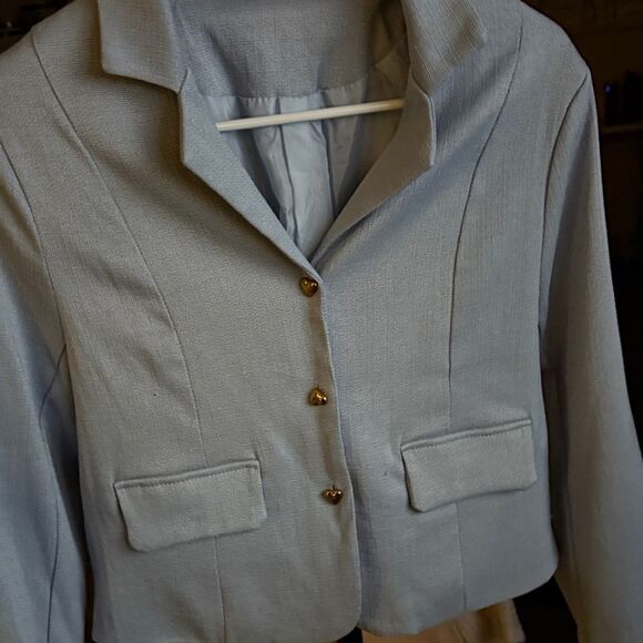 Women's Gray Jacket - Picture 3 of 4